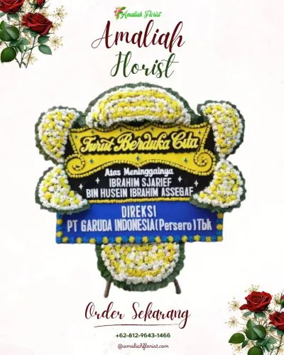 Papan Bunga Duka di Samirono